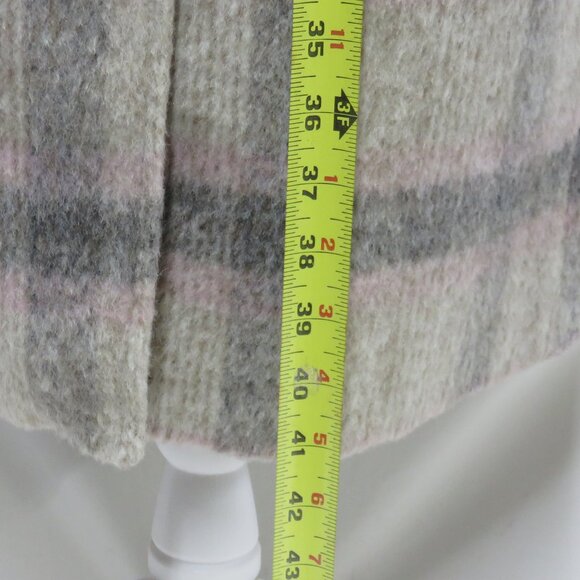 Calvin Klein Full-Length Wool Blend Coat - Picture 5 of 10